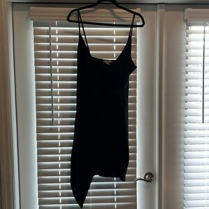 Black cocktail dress